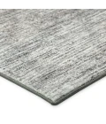 Dalyn Ciara CR1 Graphite Area Rug 6 ft. X 6 ft. Round
