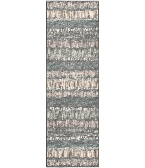 Dalyn Winslow WL4 Charcoal Area Rug 2 ft. 6 in. X 10 ft. Runner