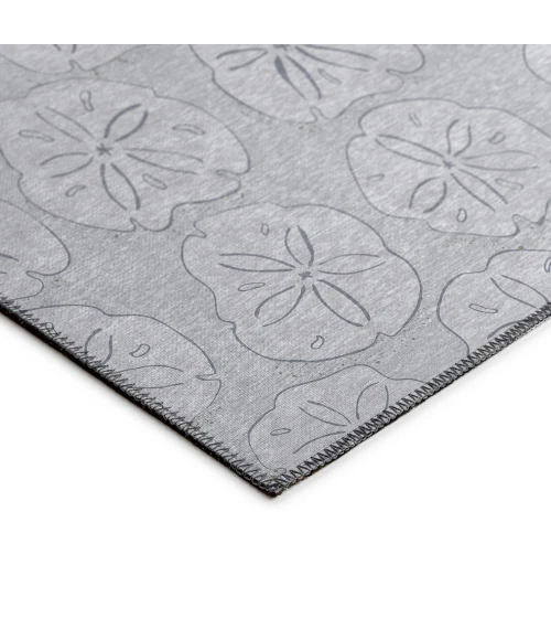 Dalyn Seabreeze SZ10 Silver Area Rug 2 ft. 3 in. X 7 ft. 6 in. Runner