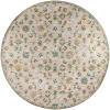 Dalyn Jericho JC8 Parchment Area Rug 4 ft. X 4 ft. Round