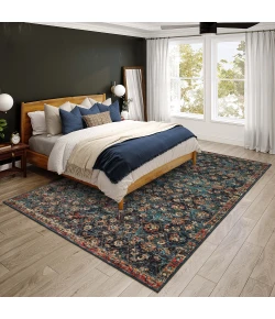 Dalyn Jericho JC8 Navy Area Rug 8 ft. X 10 ft. Rectangle