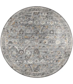 Dalyn Jericho JC4 Silver Area Rug 10 ft. X 10 ft. Round