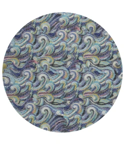 Dalyn Seabreeze SZ14 Ink Area Rug 8 ft. X 8 ft. Round