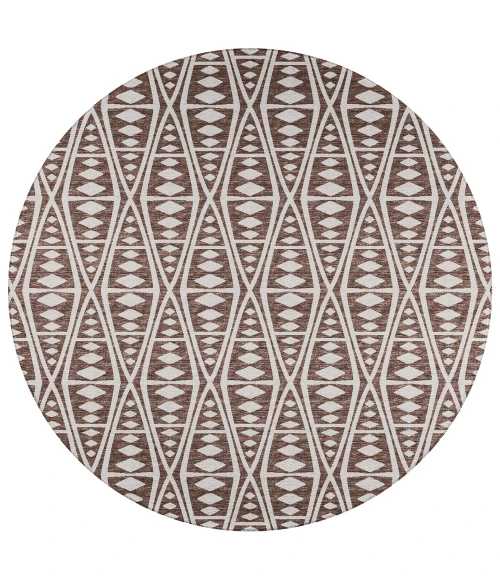 Dalyn Sedona SN6 Coffee Area Rug 4 ft. X 4 ft. Round