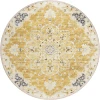 Dalyn Marbella MB3 Gold Area Rug 4 ft. X 4 ft. Round