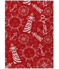 Dalyn Harbor HA9 Red Area Rug 3 ft. X 5 ft. Rectangle