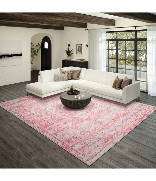 Dalyn Jericho JC5 Rose Area Rug 10 ft. X 10 ft. Round