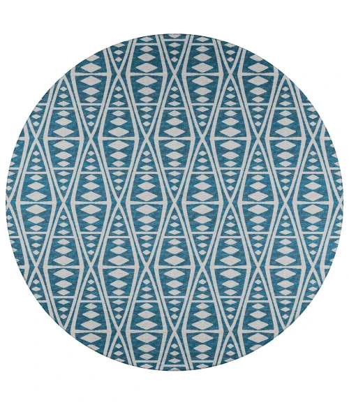 Dalyn Sedona SN6 Indigo Area Rug 8 ft. X 8 ft. Round