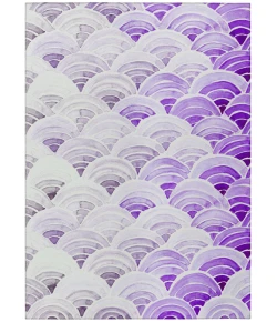 Dalyn Seabreeze SZ5 Violet Area Rug 8 ft. X 8 ft. Round