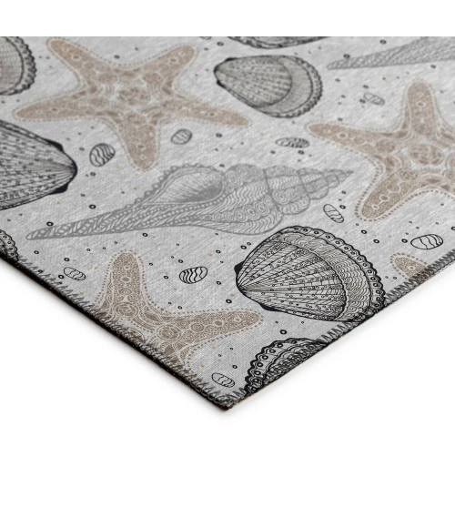 Dalyn Seabreeze SZ4 Silver Area Rug 8 ft. X 10 ft. Rectangle