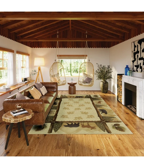 Dalyn Excursion EX2 Beige Area Rug 10 ft. X 14 ft. Rectangle