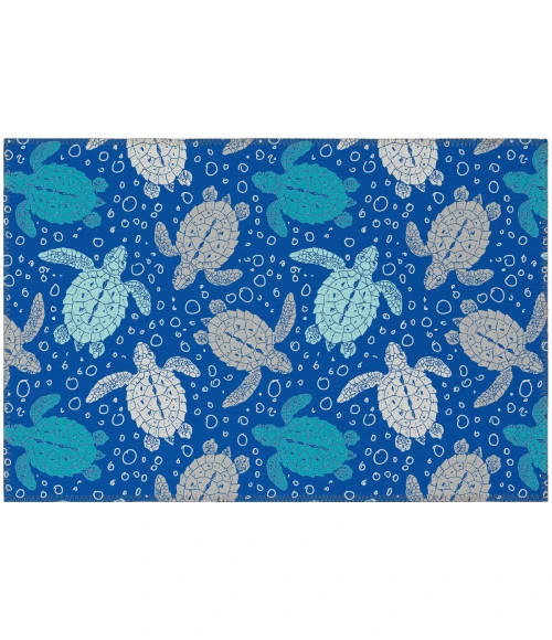 Dalyn Seabreeze SZ13 Navy Area Rug 1 ft. 8 in. X 2 ft. 6 in. Rectangle