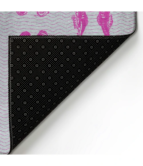 Dalyn Seabreeze SZ15 Flamingo Area Rug 8 ft. X 8 ft. Round