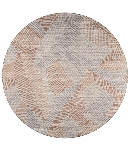 Dalyn Sedona SN11 Walnut Area Rug 8 ft. X 8 ft. Round