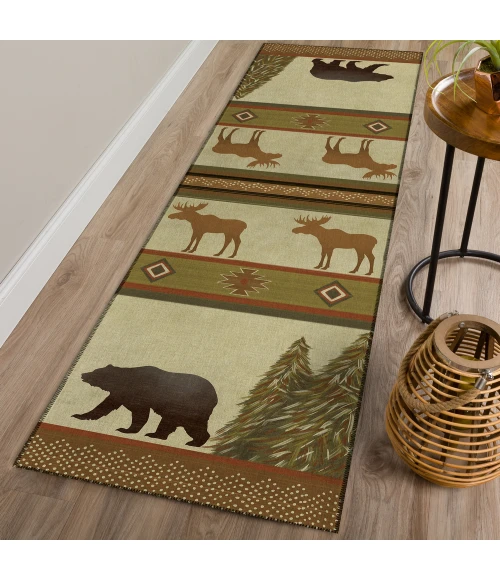Dalyn Excursion EX1 Beige Area Rug 2 ft. 3 in. X 7 ft. 6 in. Runner
