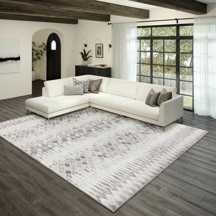 Dalyn Winslow WL5 Taupe Area Rug 3 ft. X 5 ft. Rectangle