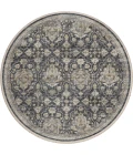 Dalyn Marbella MB4 Charcoal Area Rug 10 ft. X 10 ft. Round