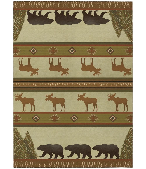 Dalyn Excursion EX1 Beige Area Rug 3 ft. X 5 ft. Rectangle