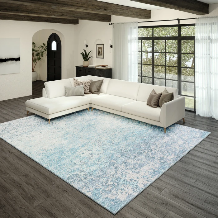 Dalyn Winslow WL3 Sky Area Rug 9 ft. X 12 ft. Rectangle