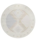 Dalyn Phoenix PH2 Ivory Area Rug 8 ft. X 8 ft. Round
