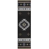 Dalyn Phoenix PH4 Black Area Rug 2 ft. 3 in. X 7 ft. 6 in. Runner