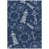 Dalyn Harbor HA9 Navy Area Rug 9 ft. X 12 ft. Rectangle