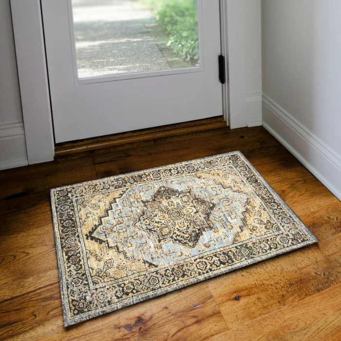 Dalyn Jericho JC2 Pewter Area Rug 2 ft. X 3 ft. Rectangle