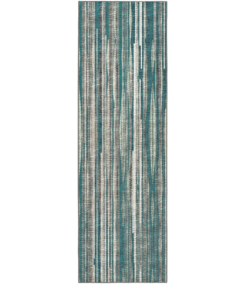 Dalyn Amador AA1 Teal Area Rug 2 ft. 6 in. X 10 ft. Runner