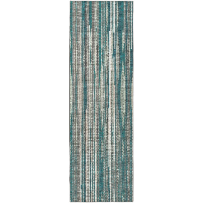 Dalyn Amador AA1 Teal Area Rug 2 ft. 6 in. X 8 ft. Runner