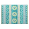 Dalyn Phoenix PH3 Teal Area Rug 1 ft. 8 in. X 2 ft. 6 in. Rectangle