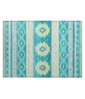 Dalyn Phoenix PH3 Teal Area Rug 1 ft. 8 in. X 2 ft. 6 in. Rectangle