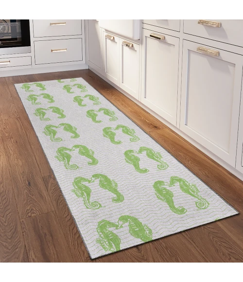 Dalyn Seabreeze SZ15 Lime-In Area Rug 2 ft. 3 in. X 7 ft. 6 in. Runner