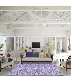 Dalyn Seabreeze SZ7 Lavender Area Rug 5 ft. X 7 ft. 6 in. Rectangle