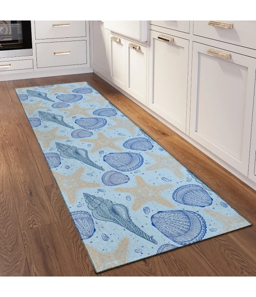 Dalyn Seabreeze SZ4 Sky Area Rug 2 ft. 3 in. X 7 ft. 6 in. Runner