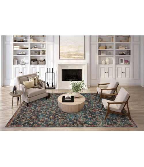 Dalyn Jericho JC8 Navy Area Rug 4 ft. X 4 ft. Round