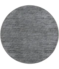 Dalyn Ciara CR1 Charcoal Area Rug 4 ft. X 4 ft. Round