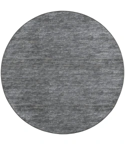 Dalyn Ciara CR1 Charcoal Area Rug 4 ft. X 4 ft. Round