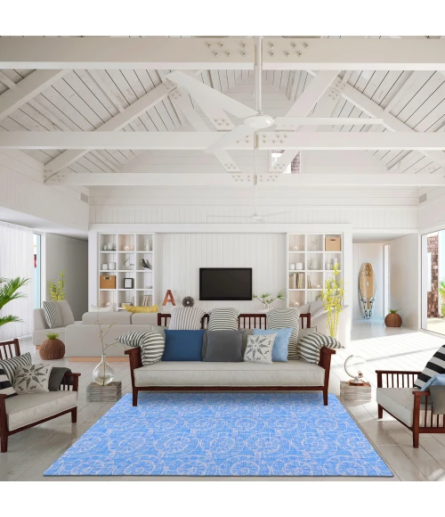 Dalyn Seabreeze SZ11 Cobalt Area Rug 5 ft. X 7 ft. 6 in. Rectangle