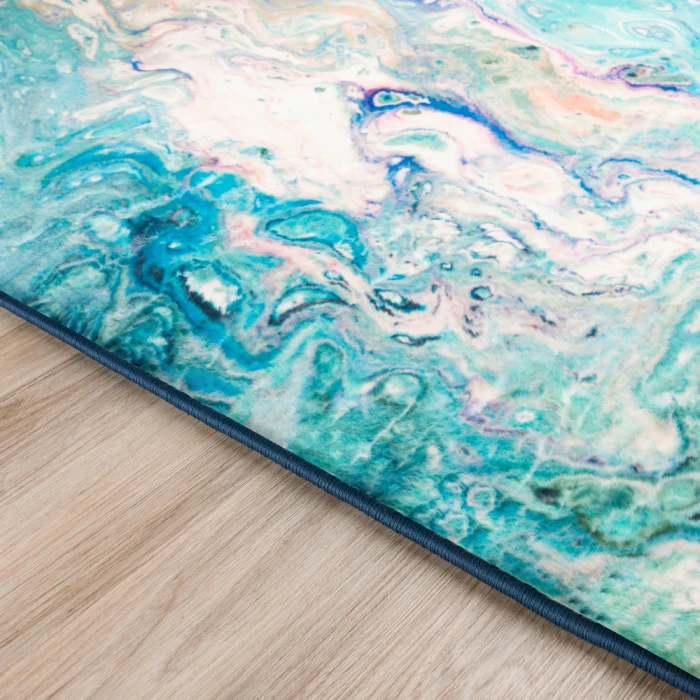 Dalyn Kikiamo KK4 Lagoon Area Rug 8 ft. X 8 ft. Round