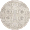 Dalyn Marbella MB5 Ivory Area Rug 6 ft. X 6 ft. Round