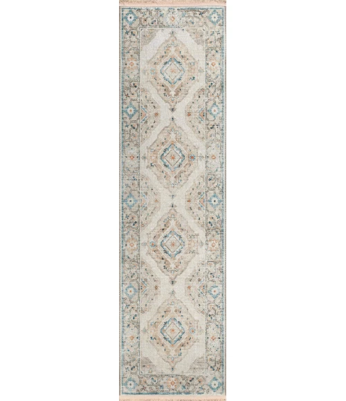 Dalyn Marbella MB1 Ivory Area Rug 2 ft. 3 in. X 12 ft. Runner