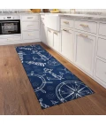 Dalyn Harbor HA9 Navy Area Rug 2 ft. 3 in. X 7 ft. 6 in. Runner
