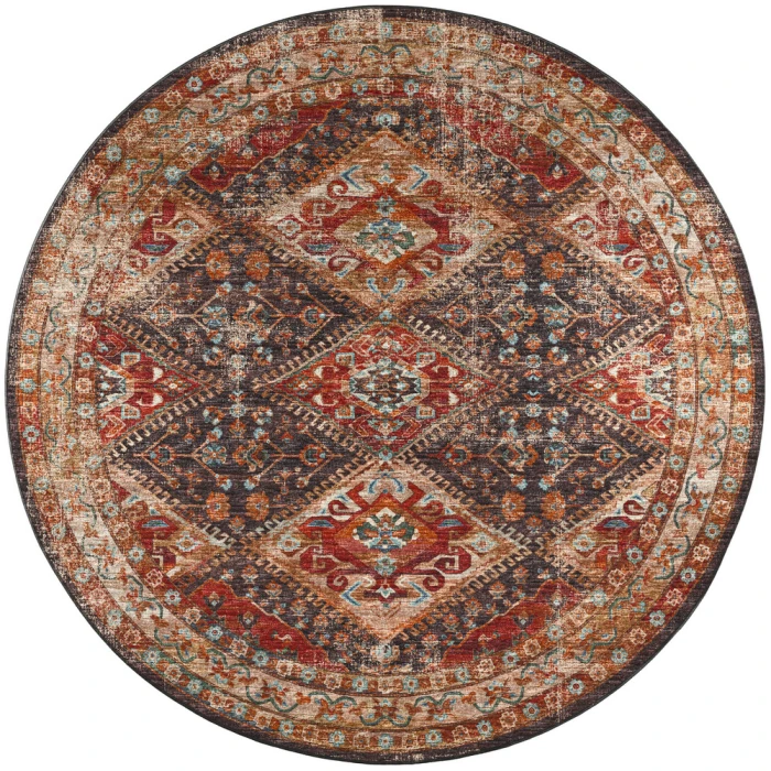 Dalyn Jericho JC9 Canyon Area Rug 4 ft. X 4 ft. Round