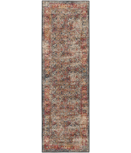 Dalyn Jericho JC3 Charcoal Area Rug 2 ft. 6 in. X 10 ft. Runner