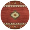 Dalyn Phoenix PH4 Paprika Area Rug 8 ft. X 8 ft. Round