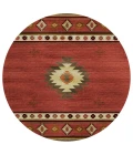 Dalyn Phoenix PH4 Paprika Area Rug 8 ft. X 8 ft. Round