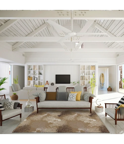 Dalyn Seabreeze SZ3 Taupe Area Rug 5 ft. X 7 ft. 6 in. Rectangle