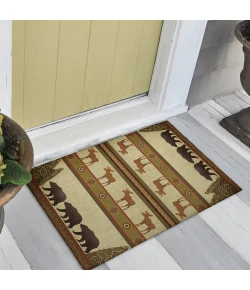 Dalyn Excursion EX1 Beige Area Rug 1 ft. 8 in. X 2 ft. 6 in. Rectangle