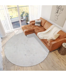 Dalyn Durango SS2 Linen Area Rug 4 ft. X 4 ft. Round