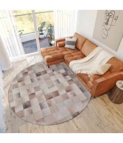 Dalyn Durango SS10 Khaki Area Rug 4 ft. X 4 ft. Round